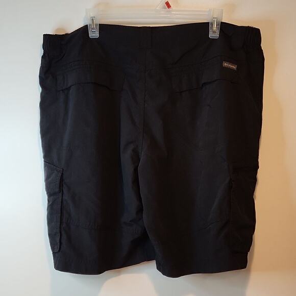 COLUMBIA Cargo Style Shorts Black Men's Size 42x10 NICE!! - Picture 4 of 10